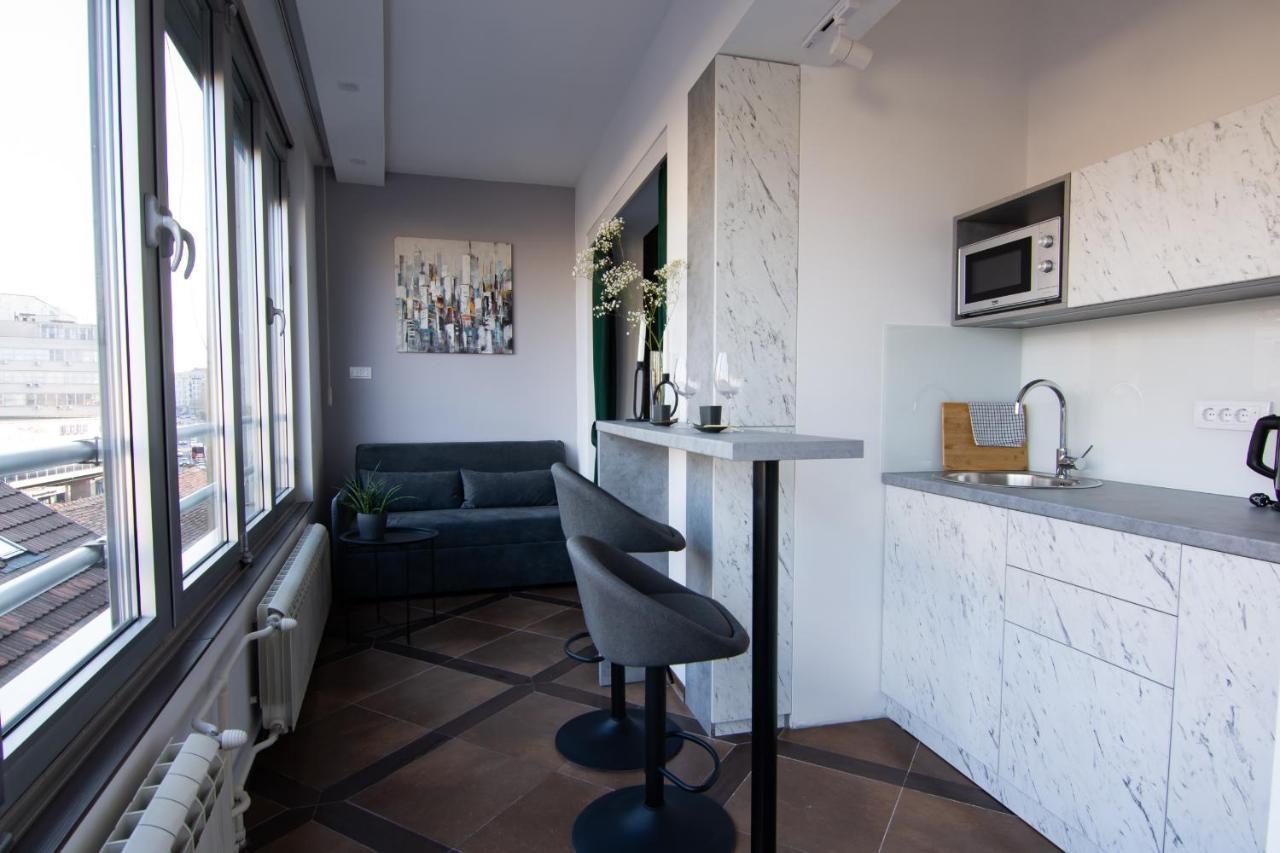 Square 6 Apartment Belgrad Exterior foto